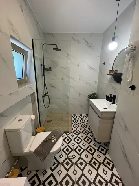 The bathroom